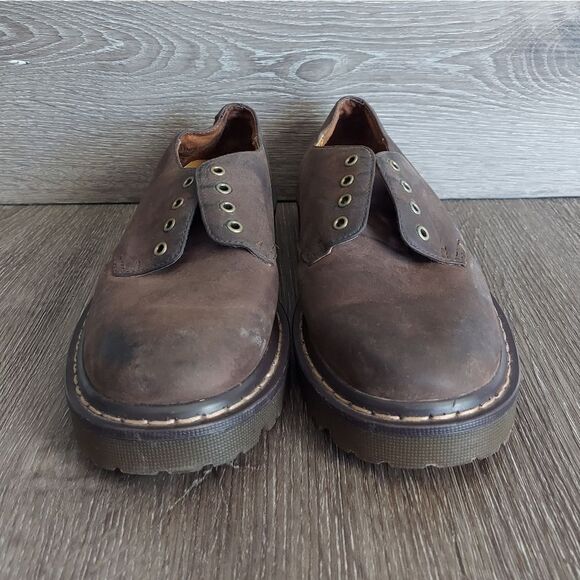 Arizona Jean Co Vintage Brown Leather Oxfords Size 7 - Picture 2 of 10